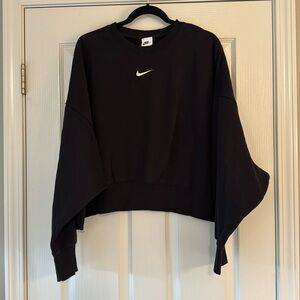 Nike Phoenix Cropped Sweatshirt, size Large